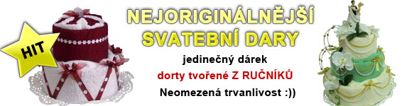 Originální svatební dary