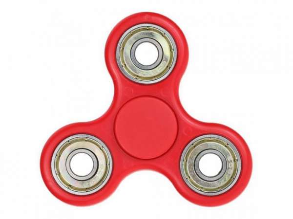 Fidget spinner - antistresová hračka - Červená