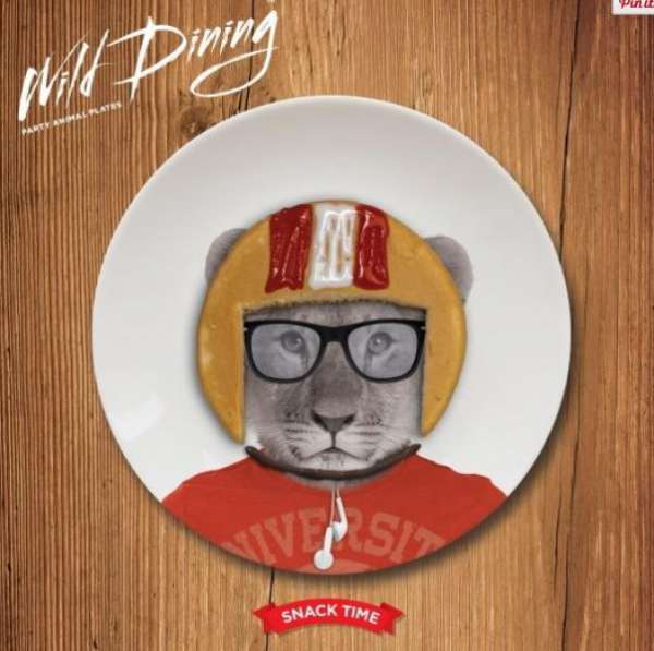Malé talířky Wild Dining - lev