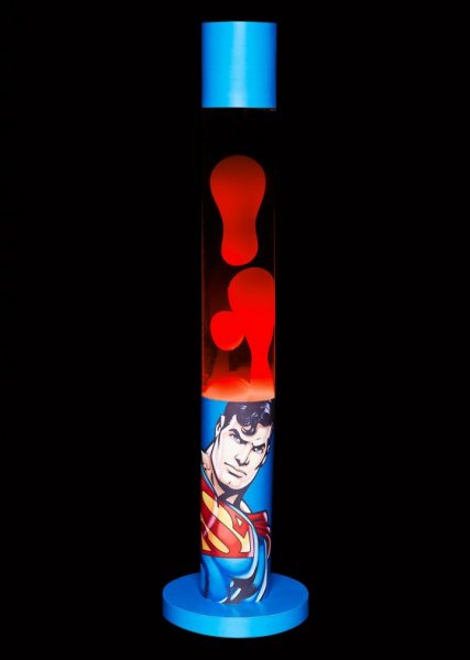 Lávová lampa Superman