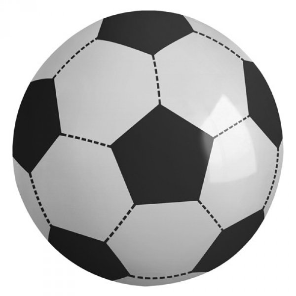 Obří nafukovací fotbalový míč