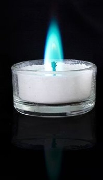 Romantické čajové svíčky - Modrá