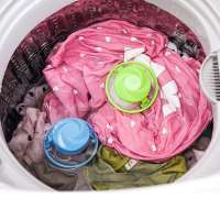 Lapač vlasů a chlupů do pračky - Zelená