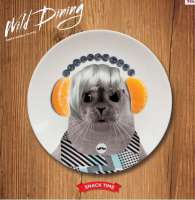 Malé talířky Wild Dining - tuleň