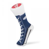 Bláznivé ponožky - basket - námořnická modrá