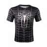 Sportovní tričko - Spiderman SYMBIOTE - černá - Velikost - M