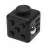 Fidget Cube antistresová kostka - antistresová hračka - Černo-černá