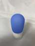 Cestovní silikonová lahvička na tekutiny - Modrá - 60 ml