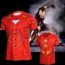 Sportovní tričko - Iron Man - Velikost - XL