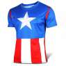 Sportovní tričko - Captain America - Velikost - XXL