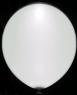 Svítící nafukovací balónky - 1ks - Bílý