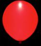Svítící nafukovací balónky - 1ks - Červený